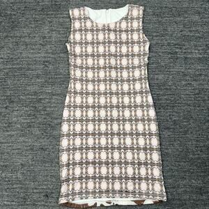 VIntage Versace Mini Dress Women 4 Geometric Stretch Born Free Africa USA Y2K